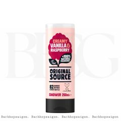 Sữa Tắm Original Source Vanilla & Raspberry Body wash hương vani và mâm xôi 250ml
