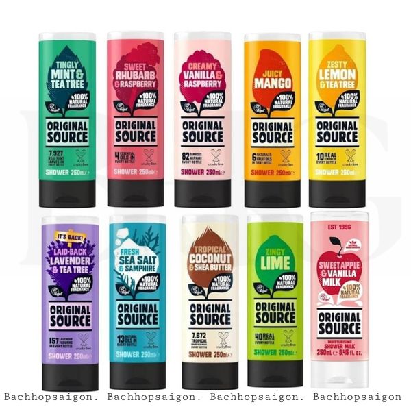 Sữa Tắm Original Source Mint & Tea tree Body wash hương Bạc Hà và tràm trà 250ml