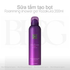 Sữa tắm tạo bọt the Rituals of Yozakura foaming shower gel 200ml - phiên bản giới hạn