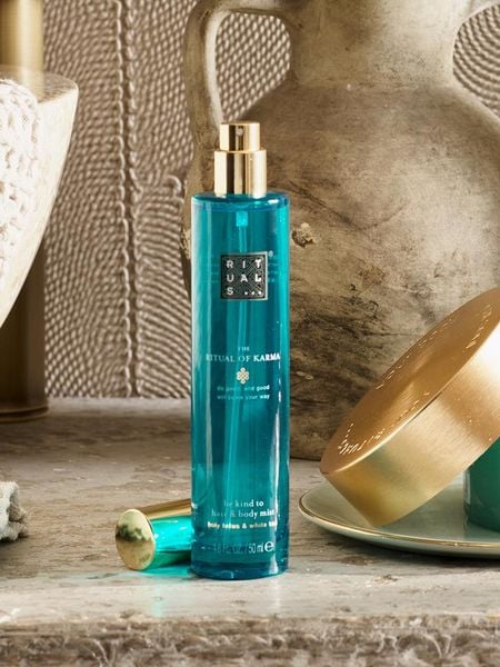 Xịt thơm tóc & cơ thể The Rituals of Karma hair and body mist 50ml