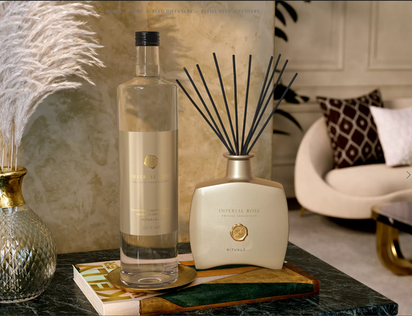 Refill Tinh dầu tán hương Imperials Rose Ritual Private Collection Fragrance Sticks 1L