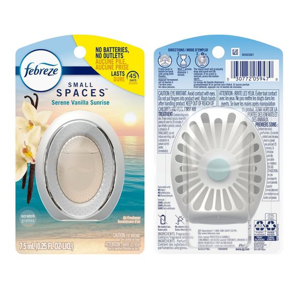 Tinh dầu khử mùi Toilet Febreze Serene Vanilla Sunrise 7.5ml