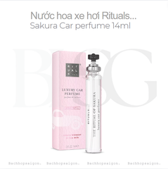 Nước hoa ô tô The Rituals of Mehr Car perfumer 14ml