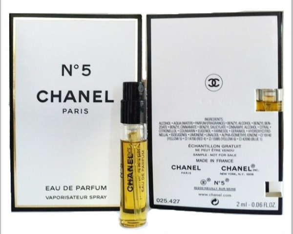 Vial nước hoa nữ chanel No5 -1.5ml