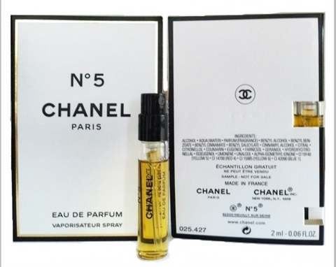 Vial nước hoa nữ chanel No5 -1.5ml