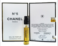 Vial nước hoa nữ chanel No5 -1.5ml