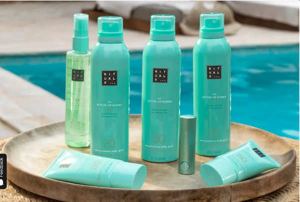 Chai xịt chông nắng Rituals Karma Sun Protection Milky Spray SPF30 200ml