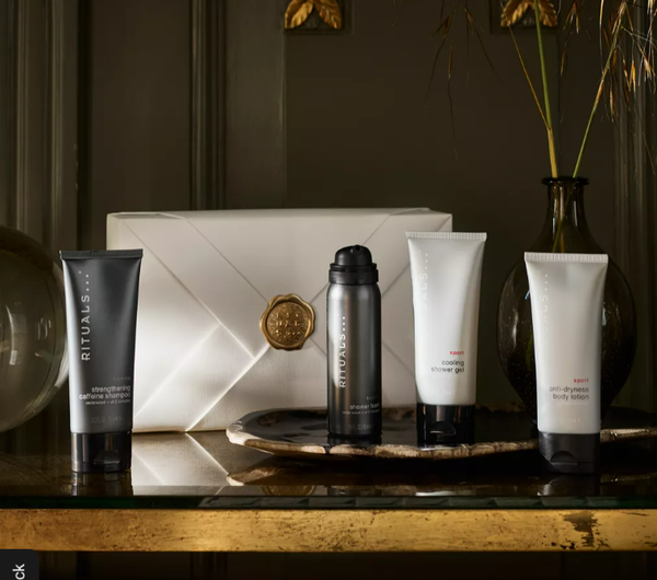 Gift set - quà tặng cao cấp combo tắm gội và dưỡng da Rituals of Homme S Size
