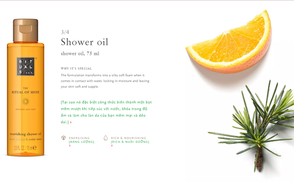 Gift set - The Rituals of Mehr gift set size S