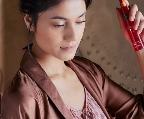 Xịt thơm tóc & cơ thể The Rituals hair and body mist Ayurveda 50ml