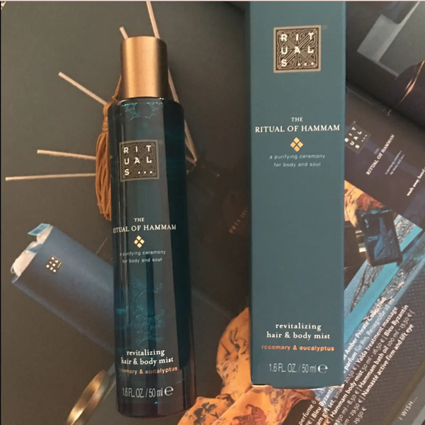 Xịt thơm tóc & cơ thể The Rituals hair and body mist Hammam 50ml