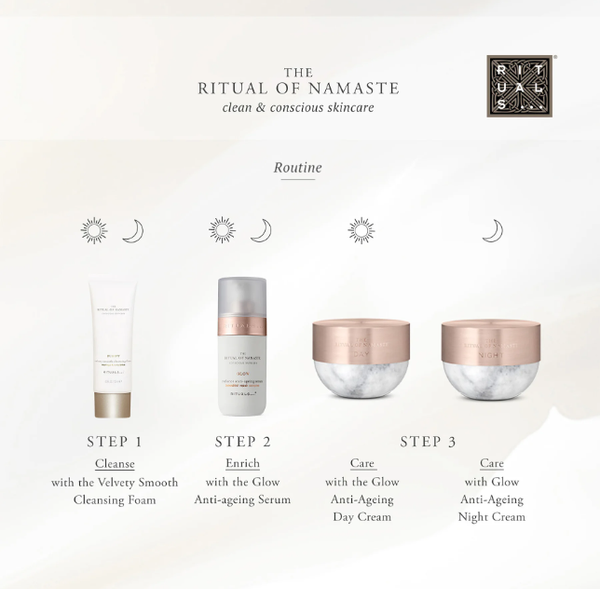 Glow - Kem dưỡng  ban đêm chống lão hóa Rituals of Namaste Anti-Ageing N night cream 50ml