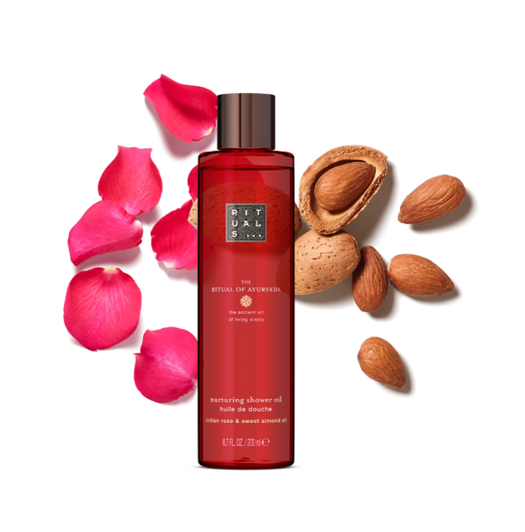 Dầu tắm cao cấp dưỡng ẩm The Rituals of Ayurveda shower oil 200ml