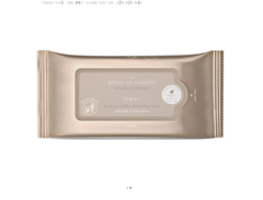 Khăn giấy ướt tẩy trang Rituals of namaste Cleansing Wipes 10pcs