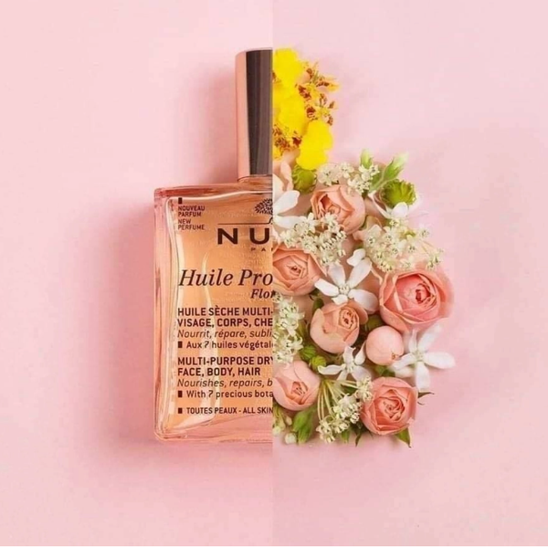 Dầu khô dưỡng da Nuxe Huile prodigieuse floral 10ml