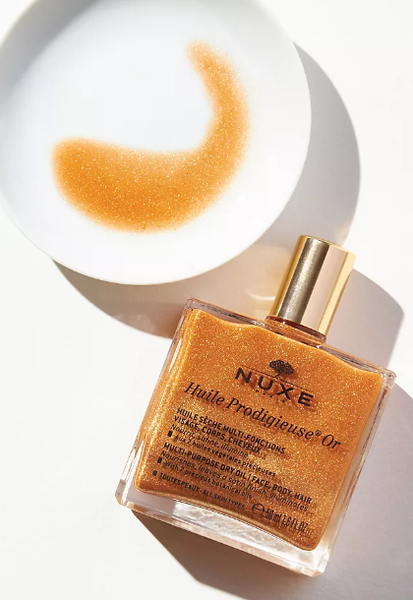 Dầu khô nhũ Nuxe huile prodigieuse OR shimmer dry oil 100ml