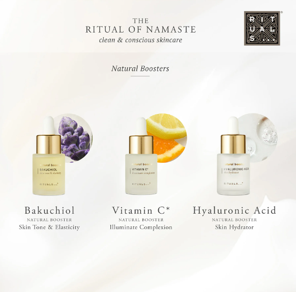 VitaminC Serum Huyết thanh dưỡng da The Rituals of Namaste  Natural booster serum  20ml