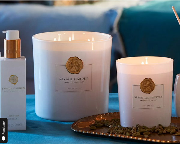 Nến thơm  Rituals  GREEN CARDAMOM Scented Candle Private collection 360g