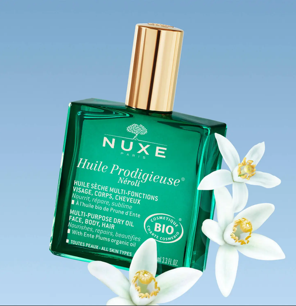 Dầu khô dưỡng da Nuxe Tinh dầu hoa cam Nuxe Huile Prodigieuse Neroli Oil® 100ml