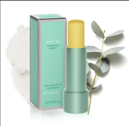 Rituals son dưỡng môi không màu chống nắng the rituals of lipbalm SPF30