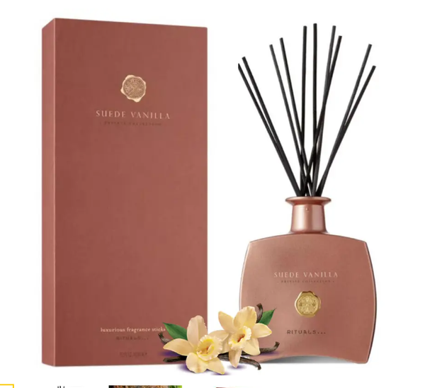 Tinh dầu tán hương SUEDE VANILLA Rituals Private collection Fragrance Sticks
