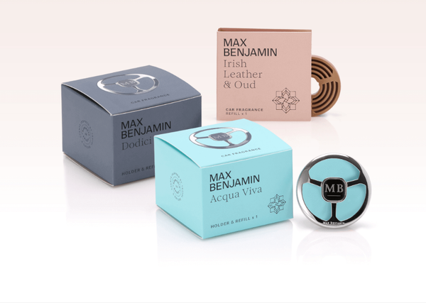 Sáp thơm ô tô MAX BENJAMIN Dodici Complete Car Fragrance