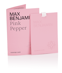 Thẻ thơm phòng treo tủ Max Benjamin Pink Pepper Scent Card