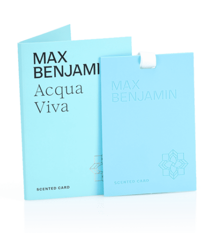 Thẻ thơm phòng treo tủ Max Benjamin Acqua Viva Scented Card