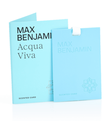 Thẻ thơm phòng treo tủ Max Benjamin Acqua Viva Scented Card