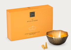 Rituals Set nụ trầm hương kèm chén đốt THE RITUAL OF MEHR Incense Cones