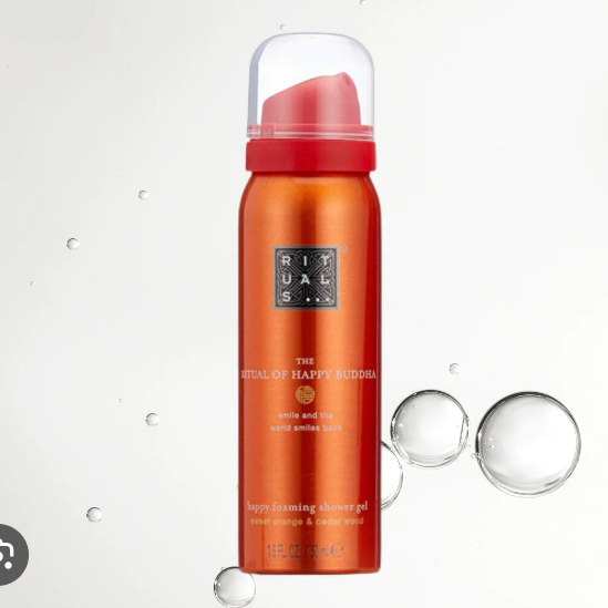 Sữa tắm tạo bọt the Rituals of Happy Buddha foaming shower gel 200ml