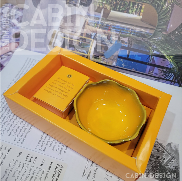 Rituals Set nụ trầm hương kèm chén đốt THE RITUAL OF MEHR Incense Cones