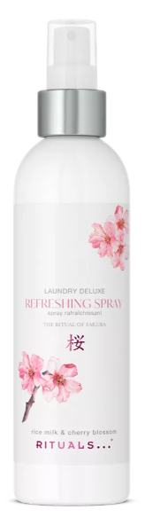 [Mới] Xịt thơm làm mới quần áo Rituals of Sakura laundry Refreshing spray 250ml