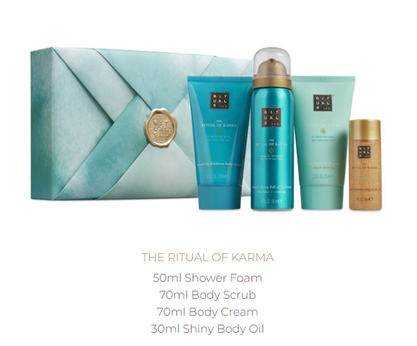 Gift set -The Rituals of Karma S size 2023