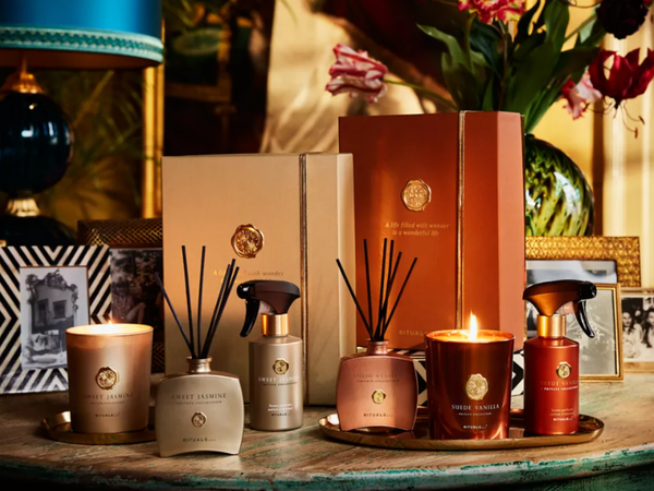 Gift set - Bộ thơm nhà Rituals SUEDE VANILLA Gift Set L - Private Collection