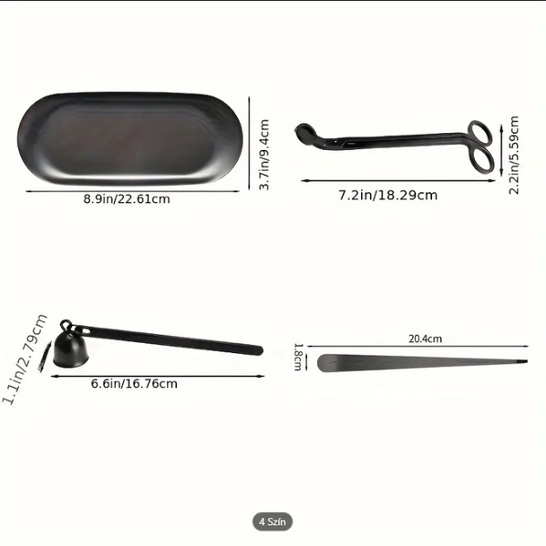 Bộ kéo cắt bấc chăm sóc nến thơm