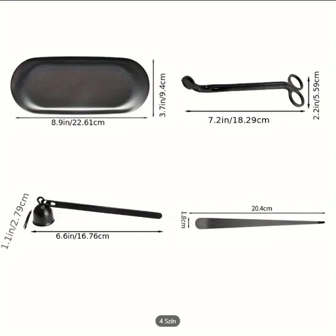 Bộ kéo cắt bấc chăm sóc nến thơm