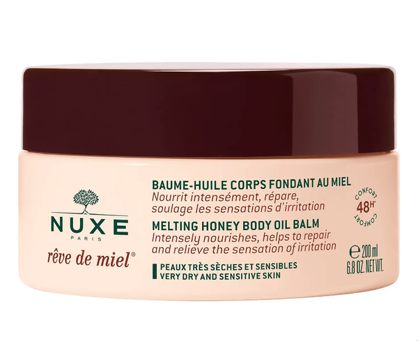 Dầu dưỡng thể mật ong tan chảy Nuxe Reve De Miel Honey body oil balm