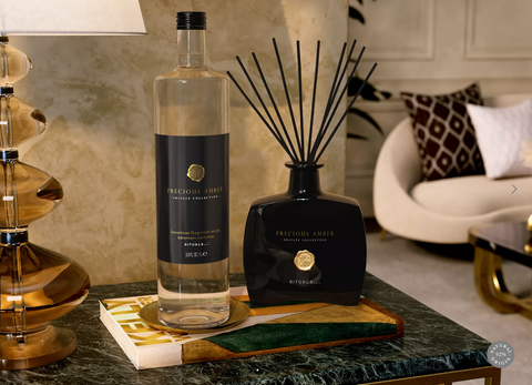 Refill Tinh dầu tán hương Rituals of PRECIOUS AMBER Refill Fragrance Sticks 1000ml Private Collection