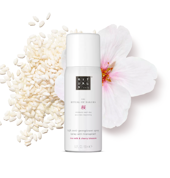 Xịt chống mồ hôi Rituals of SAKURA Anti perspirant Spray 24h 50ml