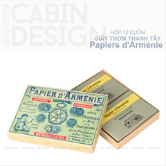Giấy Thơm PAPIER D'ARMÉNIE  Vintage Tradition set 12pcs