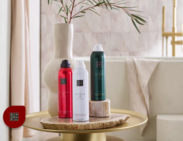 Set Sữa tắm Rituals of SAKURA, JING& AYURVEDA foaming shower gel 3X200ml