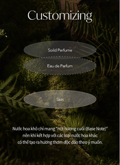 Nước hoa khô Addict 501 Solid Perfume Naked  OAK Moss 30ml