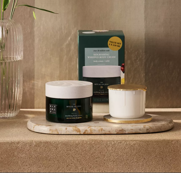 Set Kem dưỡng thể The Rituals of Jing Body cream 220ml and refill
