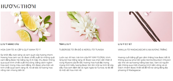 Nước hoa nữ  My Way FLORALEau de parfum