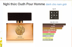 Rituals - Nước hoa nam Rituals of Oudh Pour Homme  EDP 50ml