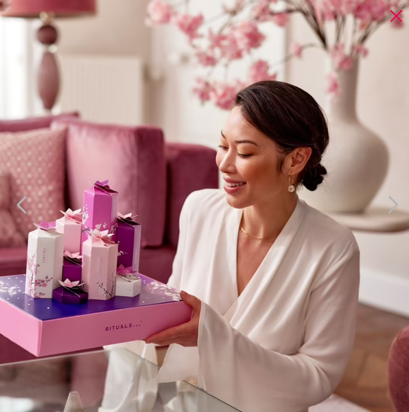 Gift Set tắm và chăm sóc body The Rituals of Yozakura Garden of happiness - phiên bản đặc biệt