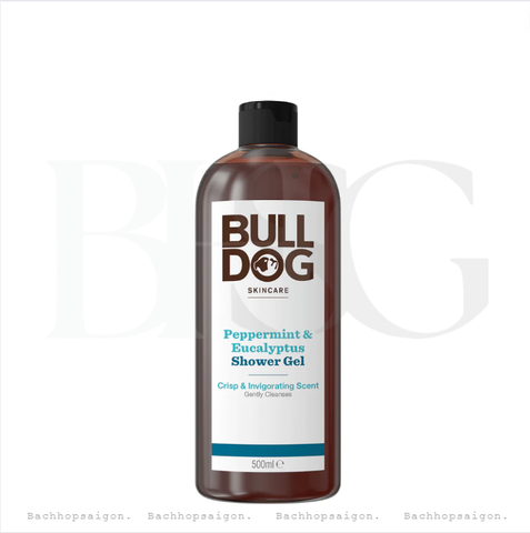 SỮA TẮM BULLDOG PEPPERMINT & EUCALYPTUS - 500ML