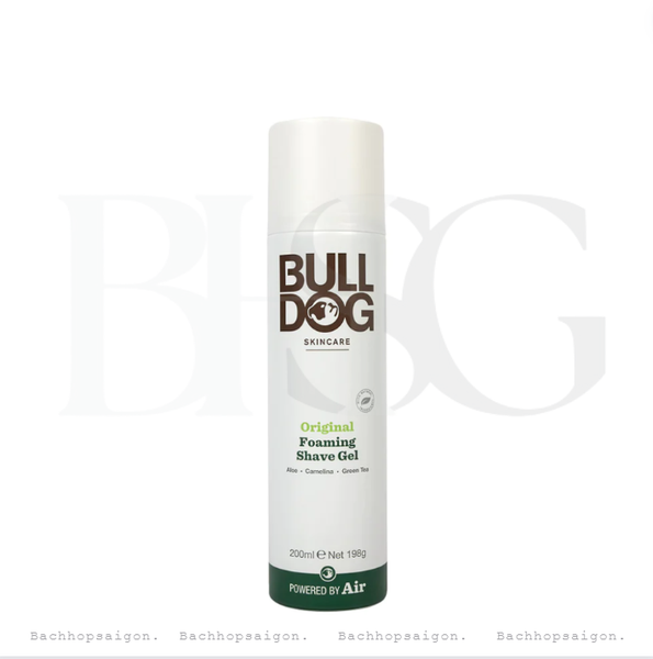 BULLDOG FOAMING ORIGINAL SHAVE GEL 200ML