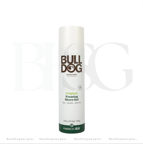 BULLDOG FOAMING ORIGINAL SHAVE GEL 200ML